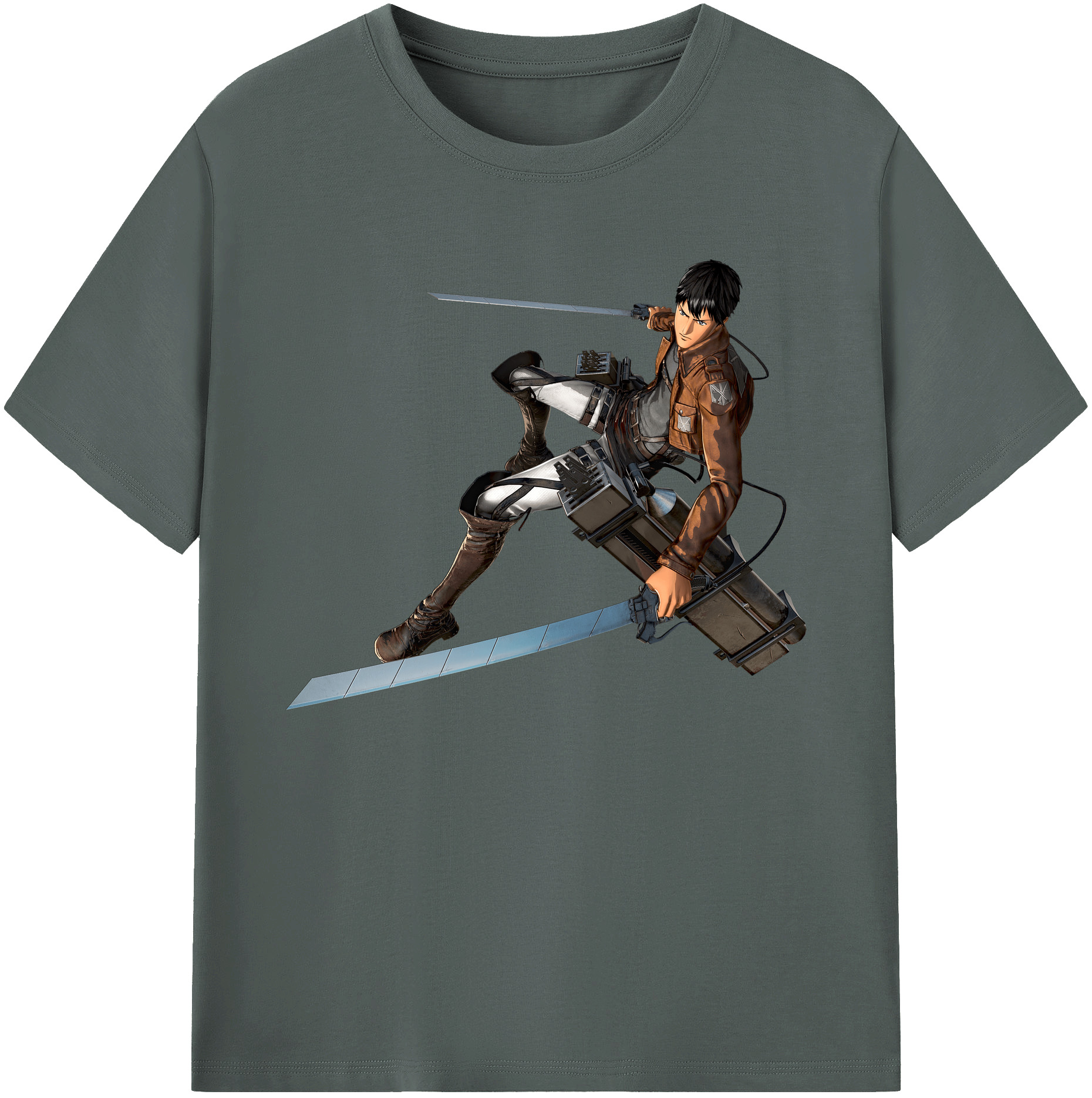 （画像用） 進撃の巨人 ベルトルト・フーバー Attack on Titan Bertholdt Hoover 綿100％ メンズ半袖Tシャツ｜肌触りやわらか＆通気性